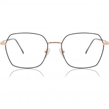 Geometric Full Rim Metal Women’s Prescription Glasses - Gold - Size 53 - Blue Light Block Available - SmartBuy Collection