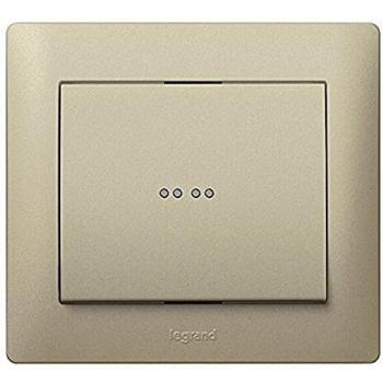 Legrand galea life - Tecla con visor para conmutador galea titanio
