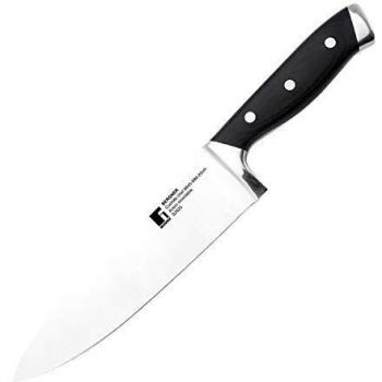 Bergner Master Cuchillo Chef de Acero Inoxidable, 20 cm, Madera