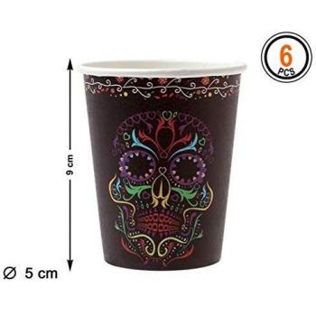 Atosa Ret. Vaso Halloween 10CM 6 U 41735