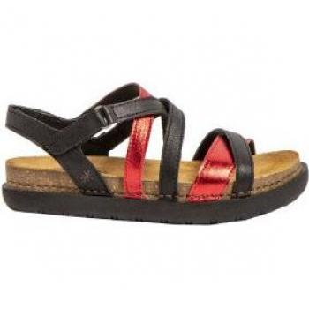 Sandalias de piel Art 1714 negro para mujer