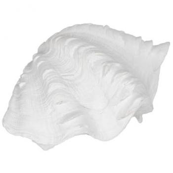 Figura Decorativa Caracola Blanca 14 x 7 x 10 cm
