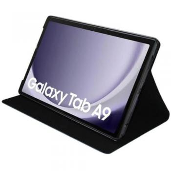 Funda para Tablet Samsung Galaxy Tab A9 2023, 8.7”, Poliuretano y Microfibra, Color Negro