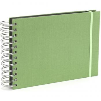 Spiral Album Mini Mucho linen lime +++ 45 sheets photo mounting board +++ SCRAP - PHOTOBOOK +++ Quality made by Semikolon