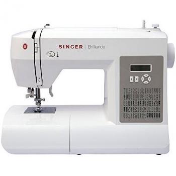 Maquina de Coser Electronica Singer Brilliance 6180, 80 Programas Automaticos, Puntada, Costura