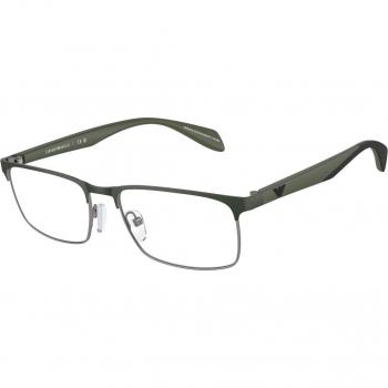 Emporio Armani EA1149 Col. 3367 Men's Eyeglasses Green Size 54 - Frame Only - Blue Light Block Available