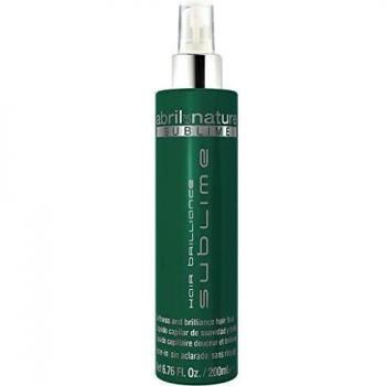 abril et nature - Hair Brillance Sublime - Finalizador y Acondicionador sin Aclarado - 200 ml - Tratamiento Capilar con Células Madre - Contiene Ácido Hialurónico - Anti Frizz - Producto Vegano