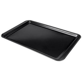 Metaltex Dolceforno Bandeja para Horno, Acero, Negro, 41 cm