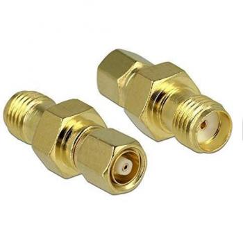 Adaptador SMC Macho a SMA Hembra - Cable Antena Delock 65869
