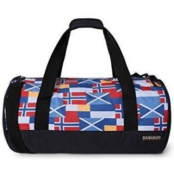 Napapijri Han Duf Re Print - Bolsa de Viaje, 60 cm, Lblue Flag Fs5