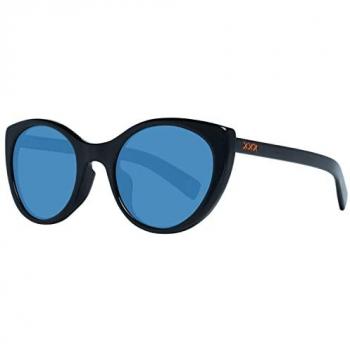 Ermenegildo Zegna Couture Black Round Polarized Sunglasses ZC0009-F One Size