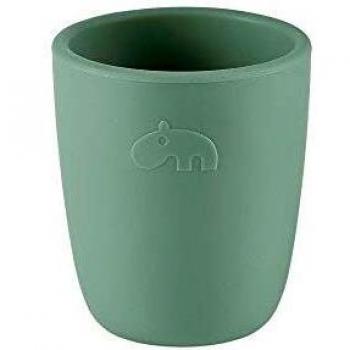 Vaso de Aprendizaje Mini de Silicona Verde Done by Deer 160ml