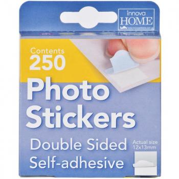 Adhesivos doble cara para fotos Grupo Erik - Pack de 250 unidades