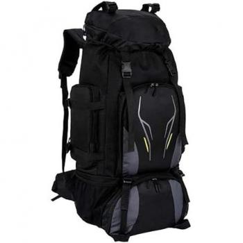 Mochila de Senderismo Impermeable 70L para Montañismo, Escalada y Camping - Unisex