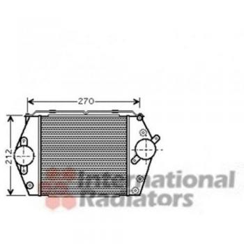 Intercooler Cargador 27004188 Radiadores Internacionales VAN WEZEL