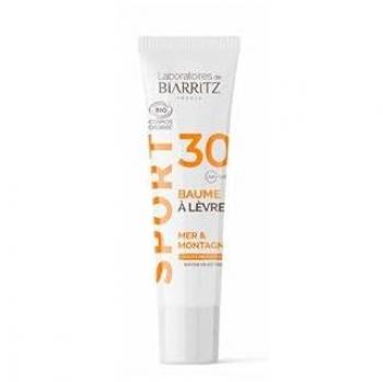 Bálsamo Labial Sport SPF30 Mar y Montaña 15ml - Laboratoires de Biarritz