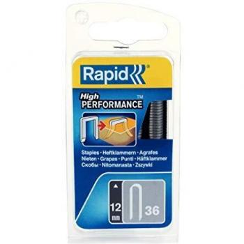 Rapid 40109626 Grapas para cable, 12mm, Set de 864 Piezas