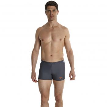 Speedo Colour Blend Placement Panel Aqua bañador para Hombre Gris Oxidado/Deep, Color Gris Oxydé/Deep Peri/Sirène, tamaño XXS