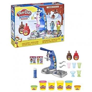Play-Doh Kitchen Creations Drizzy Ice Cream Playset Featuring Drizzle Compound and 6 Non-Toxic Colours