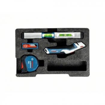 Set de 13 herramientas manuales Bosch Professional (incluye 6 destornilladores, 1 cinta métrica de 5 m, 1 nivel de 25 cm, 1 navaja, 10 hojas de repuesto,