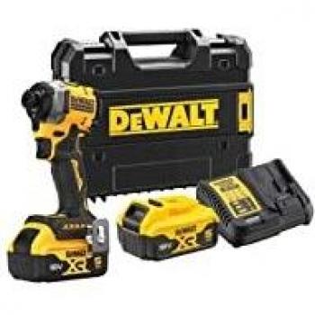 Atornillador de impacto compacto Dewalt XR 18V Li-Ion 5Ah 1/4