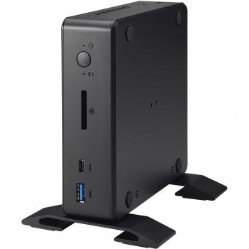 Shuttle NC02U3 BGA1356 2.3GHz i3-6100U Nettop Negro PC/estación de trabajo barebone - Barebón