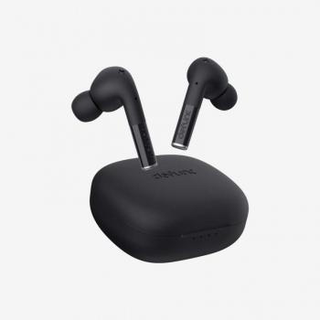 Auriculares In-Ear Inalámbricos Defunc True Entertainment Negro con Micrófono y 30 horas de Batería