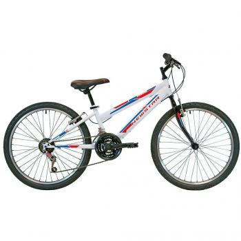 New Star Bulnes Bicicleta btt 24, Niños, Negro, m