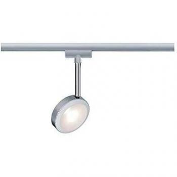 Spot LED Paulmann Discus 5.5W Dimable Luz Cálida 2700K Color Cromado Mate para Sistema de Riel URail
