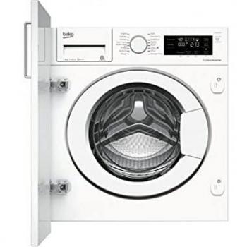 Lavadora integrada BEKO WITC 8410 B 0 W - Carga frontal, 8 kg, 1400 rpm, Motor de inducción, Color blanco