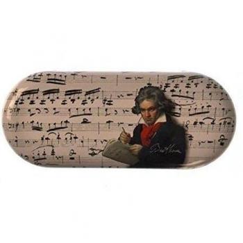 Fridolin 18776 Beethoven Funda de Gafas de Metal
