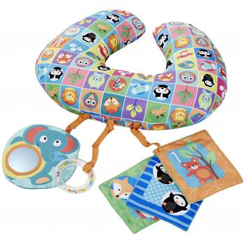 Chicco- Cojín para bebés, Multicolor, 38 x 10 x 30 cm