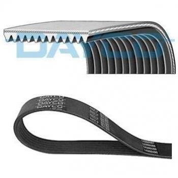 Correa acanalada en V DAYCO 12PK2500HD - Correa de transmisión, tipo V-ribbed, longitud de 2500 mm, alta resistencia y durabilidad, diseñada para un rendimiento óptimo en sistemas de pole
