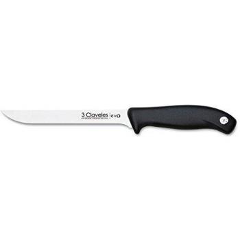 3 Claveles EVO Cuchillo deshuesar, Acero Inoxidable, Multicolor, 15 cm - 6