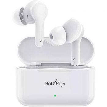 Holyhigh auriculares inalambricos z2020 ultimo modeloz auriculares bluetooth 50 con microfono estereos verdaderos auriculares inalambricos deportivos con 30h estuche de carga