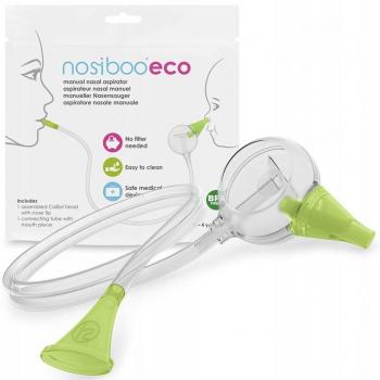 Aspirador Nasal Manual para Bebés Nosiboo Eco Verde