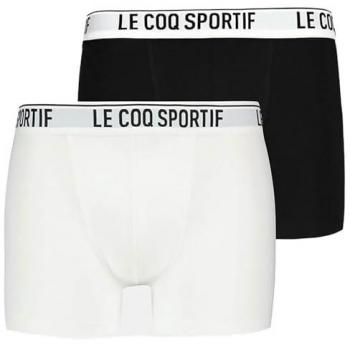 Bóxer Le Coq Sportif Essential blanco negro (2 unidades) - S