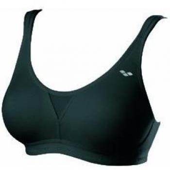 Arena Laurette - Sujetador de deporte para mujer, tamaño 90C, color negro