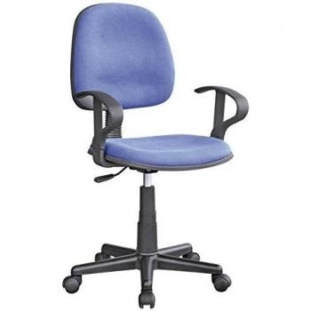 Mueblear 35225 Silla de oficina TORINO azul 52,5x51x86,6 cms
