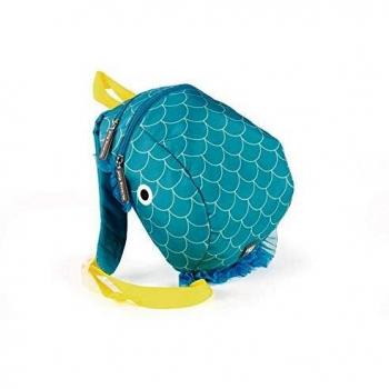 Walking Mum Pez - Mochila, unisex, color azul