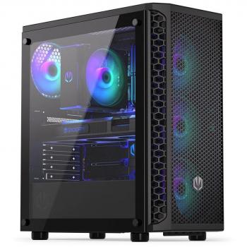 Caja Semitorre Endorfy Signum 300 ARGB Negro