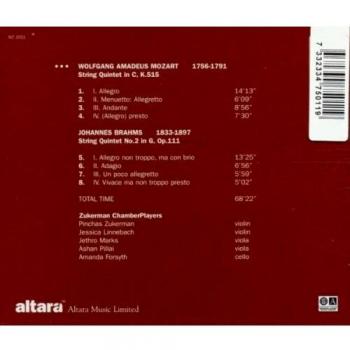 Brahms, Mozart: String Quintets