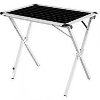 Easy Camp Rennes M - Mesa para Acampada, Color Gris, Talla M