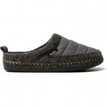Zapatillas de casa Nuvola Wool Gris unisex con suela de goma