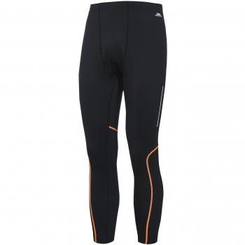 Trespass Celand Secado rápido/Pantalones con Bolsillo para Llaves y Cremalleras en el Tobillo, Hombre, Negro, XS