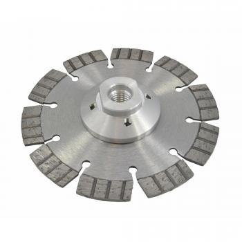 Klingspor Tarcza Diamentowa Segmentada 125mm x 2,4mm x 22,2mm DT612UT con Odsadzeniem para Cortes en Fresco