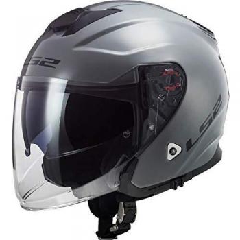 LS2, Casco jet de moto Infinity nardo grey, XL