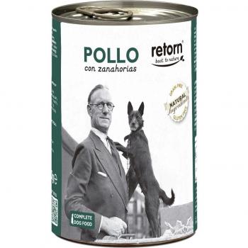 Retorn Lata de Pollo con Zanahorias para Perros Adultos 400g - Comida Húmeda