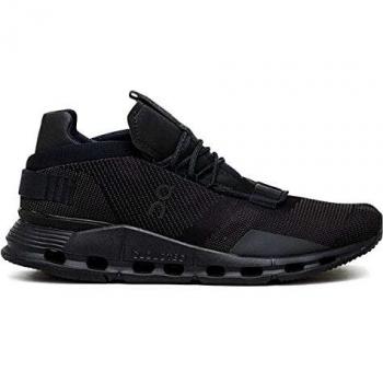 On Cloudnova Men's Sneakers - Black - Size: 9 US