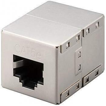 Goobay 15027 Adaptador de Cable RJ45 - Adaptador para Cable